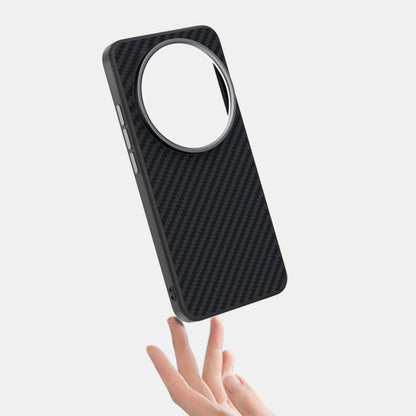 ABEEL C Carbon Fiber Series 6D Micro Relief MagSafe Phone Case, For Xiaomi 15 Ultra engabe3828 Xiaomi Accessories - APEXEL INDIA - Mobile Lens - Mobile Camera Lens - Cellphone Accessories - Phone Lens - Smartphone Lens