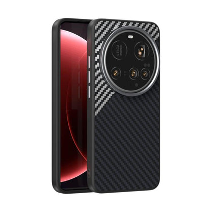 ABEEL C Carbon Fiber Series 6D Micro Relief MagSafe Phone Case, For Xiaomi 17 Ultra, For Xiaomi 15 Ultra Xiaomi Accessories - APEXEL INDIA - Mobile Lens - Mobile Camera Lens - Cellphone Accessories - Phone Lens - Smartphone Lens