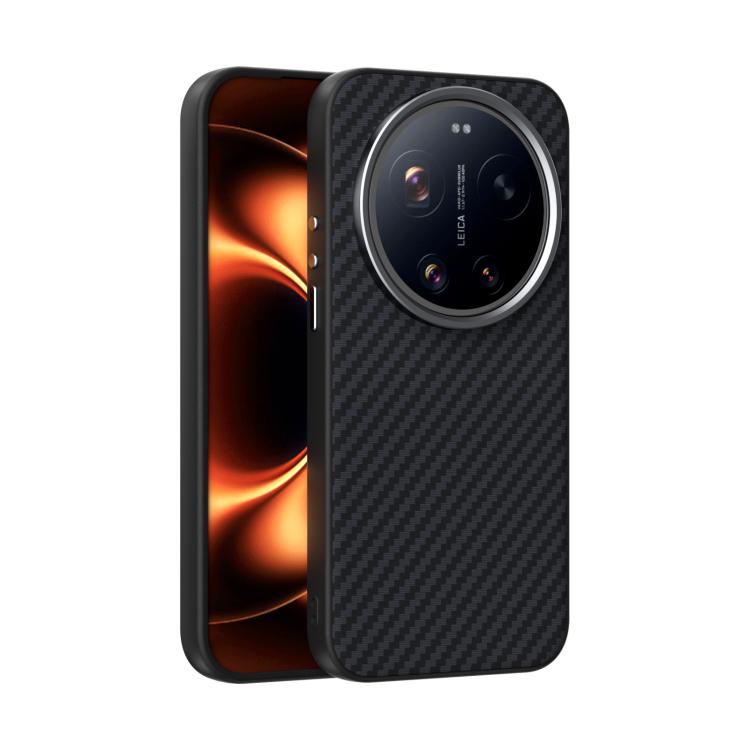 ABEEL C Carbon Fiber Series 6D Micro Relief MagSafe Phone Case, For Xiaomi 17 Ultra, For Xiaomi 15 Ultra Xiaomi Accessories - APEXEL INDIA - Mobile Lens - Mobile Camera Lens - Cellphone Accessories - Phone Lens - Smartphone Lens