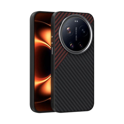ABEEL C Carbon Fiber Series 6D Micro Relief MagSafe Phone Case, For Xiaomi 17 Ultra, For Xiaomi 15 Ultra Xiaomi Accessories - APEXEL INDIA - Mobile Lens - Mobile Camera Lens - Cellphone Accessories - Phone Lens - Smartphone Lens