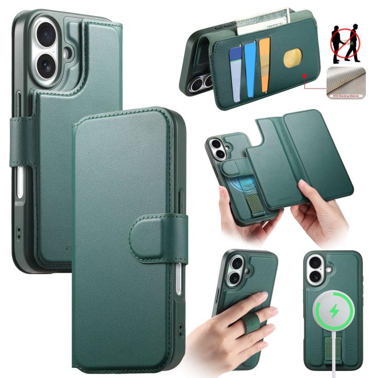 CaseNeo Finger Grip Strap MagSafe Leather Phone Case, For iPhone 16, For iPhone 15 Pro Max, For iPhone 15 Pro, For iPhone 15 Plus / 14 Plus Apple Accessories engcas5242 iPhone 16 - CaseNeo - Mobile Lens - Mobile Camera Lens - Cellphone Accessories - Phone Lens - Smartphone Lens