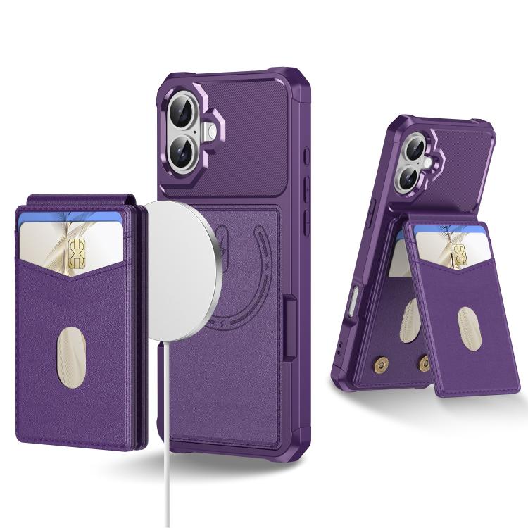 2-in-1 Magnetic Wallet MagSafe Leather Back Phone Case, For iPhone 16 Pro Max, For iPhone 16 Pro, For iPhone 16 Plus, For iPhone 16 Apple Accessories eng2-i5265 iPhone 16 Pro Max - APEXEL INDIA - Mobile Lens - Mobile Camera Lens - Cellphone Accessories - Phone Lens - Smartphone Lens
