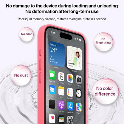 Large Hole Camera MagSafe Liquid Silicone Full Coverage Phone Case, For iPhone 11 Pro Max, For iPhone 11