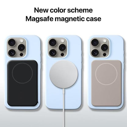 Large Hole Camera MagSafe Liquid Silicone Full Coverage Phone Case, For iPhone 11 Pro Max, For iPhone 11