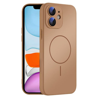 Thin Circle MagSafe Skin-feel AG Glass Phone Case, For iPhone 11 Apple Accessories engthi5302 More iPhone Cases - APEXEL INDIA - Mobile Lens - Mobile Camera Lens - Cellphone Accessories - Phone Lens - Smartphone Lens
