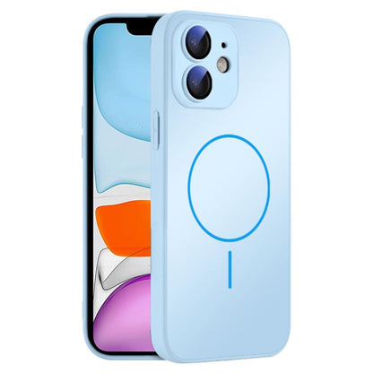 Thin Circle MagSafe Skin-feel AG Glass Phone Case, For iPhone 11 Apple Accessories engthi5302 More iPhone Cases - APEXEL INDIA - Mobile Lens - Mobile Camera Lens - Cellphone Accessories - Phone Lens - Smartphone Lens