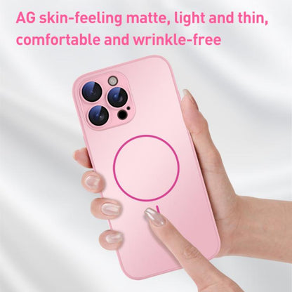 Thin Circle MagSafe Skin-feel AG Glass Phone Case, For iPhone 13 Pro, For iPhone 13, For iPhone 12 Apple Accessories engthi5260 More iPhone Cases - APEXEL INDIA - Mobile Lens - Mobile Camera Lens - Cellphone Accessories - Phone Lens - Smartphone Lens