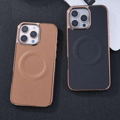 Electroplating Soft Side Sticker Leather MagSafe Phone Case, For iPhone 16e, For iPhone 16 Pro Max, For iPhone 16 Pro, For iPhone 16 Plus Apple Accessories engele5269 iPhone 16e - APEXEL INDIA - Mobile Lens - Mobile Camera Lens - Cellphone Accessories - Phone Lens - Smartphone Lens