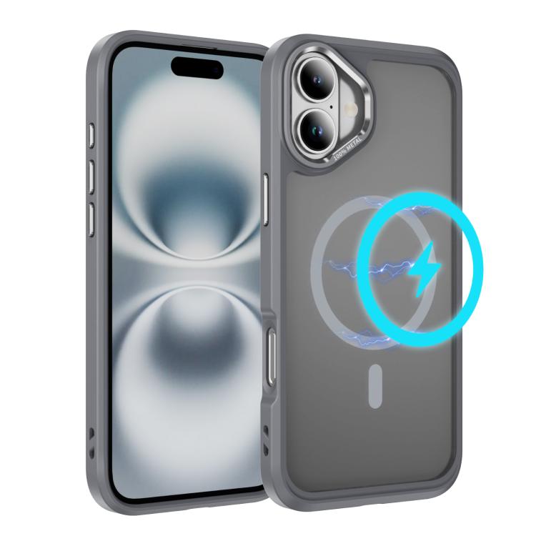 Hardware Lens Protection MagSafe Magnetic PC Hybrid TPU Phone Case, For iPhone 16 Pro Max, For iPhone 16 Pro, For iPhone 16 Plus, For iPhone 16 Apple Accessories enghar5315 iPhone 16 Pro Max - APEXEL INDIA - Mobile Lens - Mobile Camera Lens - Cellphone Accessories - Phone Lens - Smartphone Lens