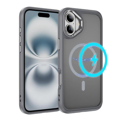 Hardware Lens Protection MagSafe Magnetic PC Hybrid TPU Phone Case, For iPhone 16 Pro Max, For iPhone 16 Pro, For iPhone 16 Plus, For iPhone 16 Apple Accessories enghar5315 iPhone 16 Pro Max - APEXEL INDIA - Mobile Lens - Mobile Camera Lens - Cellphone Accessories - Phone Lens - Smartphone Lens