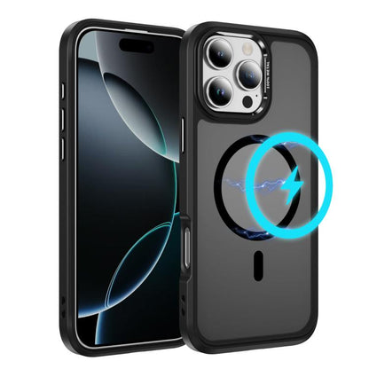 Hardware Lens Protection MagSafe Magnetic PC Hybrid TPU Phone Case, For iPhone 16 Pro Max, For iPhone 16 Pro, For iPhone 16 Plus, For iPhone 16 Apple Accessories enghar5315 iPhone 16 Pro Max - APEXEL INDIA - Mobile Lens - Mobile Camera Lens - Cellphone Accessories - Phone Lens - Smartphone Lens