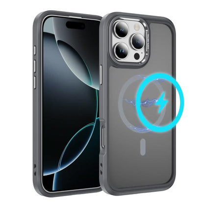 Hardware Lens Protection MagSafe Magnetic PC Hybrid TPU Phone Case, For iPhone 16 Pro Max, For iPhone 16 Pro, For iPhone 16 Plus, For iPhone 16 Apple Accessories enghar5315 iPhone 16 Pro Max - APEXEL INDIA - Mobile Lens - Mobile Camera Lens - Cellphone Accessories - Phone Lens - Smartphone Lens