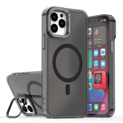 Plating Gradient Discolor MagSafe Phone Case with Holder, For iPhone 12 / 12 Pro, For iPhone 12 Pro Max, For iPhone 11 Apple Accessories engpla5278 More iPhone Cases - APEXEL INDIA - Mobile Lens - Mobile Camera Lens - Cellphone Accessories - Phone Lens - Smartphone Lens