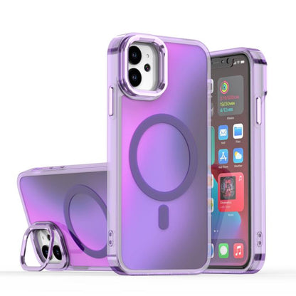 Plating Gradient Discolor MagSafe Phone Case with Holder, For iPhone 12 / 12 Pro, For iPhone 12 Pro Max, For iPhone 11 Apple Accessories engpla5278 More iPhone Cases - APEXEL INDIA - Mobile Lens - Mobile Camera Lens - Cellphone Accessories - Phone Lens - Smartphone Lens