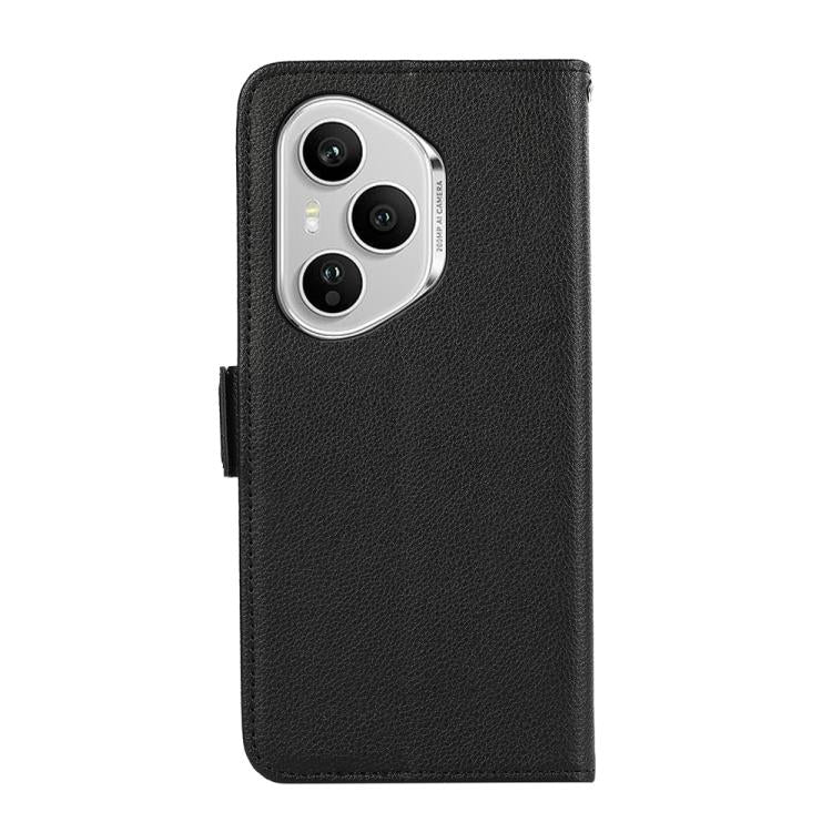 ABEEL Side-Magnetic Litchi Pattern Leather RFID Phone Case, For Honor 400 Pro Global 160.8mm, For Honor 400 Lite Global, For Honor 400 Global 156.5mm