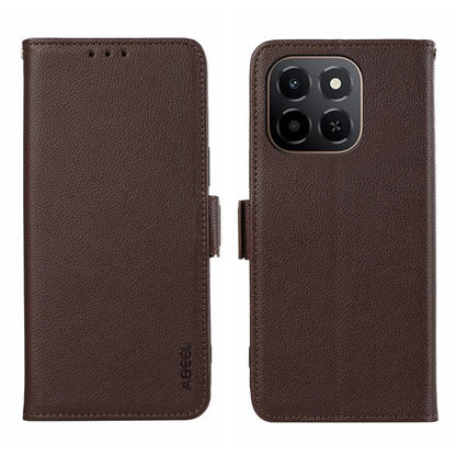 ABEEL Side-Magnetic Litchi Pattern Leather RFID Phone Case, For Honor X9d 5G / Magic8 Lite, For Honor X6c 4G, For Honor 400 Pro Global 160.8mm, For Honor 400 Lite Global, For Honor 400 Global 156.5mm Mobile Accessories - APEXEL INDIA - Mobile Lens - Mobile Camera Lens - Cellphone Accessories - Phone Lens - Smartphone Lens