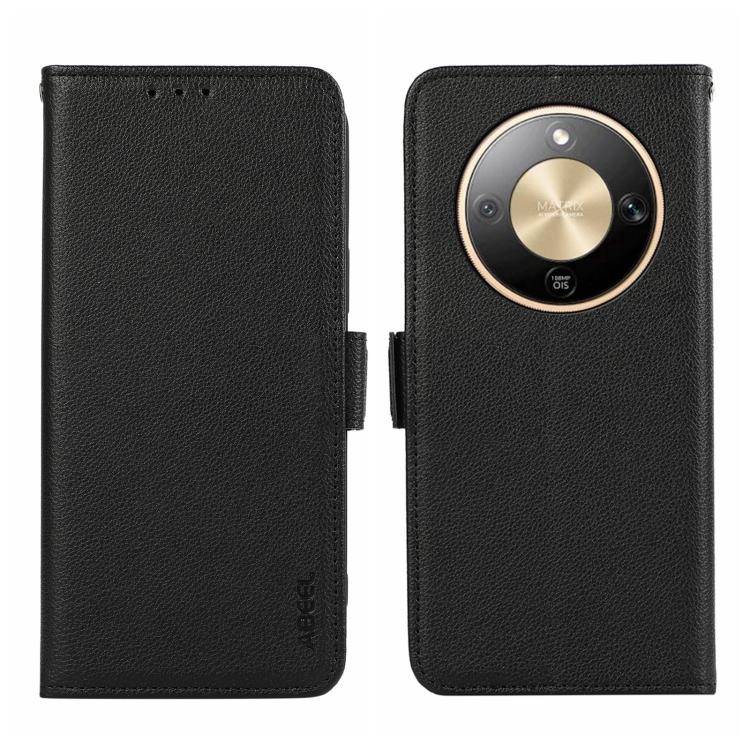 ABEEL Side-Magnetic Litchi Pattern Leather RFID Phone Case, For Honor X9d 5G / Magic8 Lite, For Honor X6c 4G, For Honor 400 Pro Global 160.8mm, For Honor 400 Lite Global, For Honor 400 Global 156.5mm Mobile Accessories - APEXEL INDIA - Mobile Lens - Mobile Camera Lens - Cellphone Accessories - Phone Lens - Smartphone Lens
