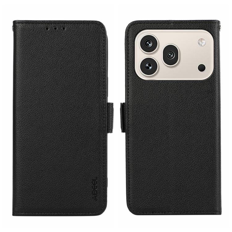 ABEEL Side-Magnetic Litchi Pattern Leather RFID Phone Case, For Honor 600 / 600 Pro Global, For Honor 600 Lite Global, For Honor X8d 4G, For Honor X9d 5G / Magic8 Lite, For Honor 400 Smart / X7d, For Honor X6c 4G
