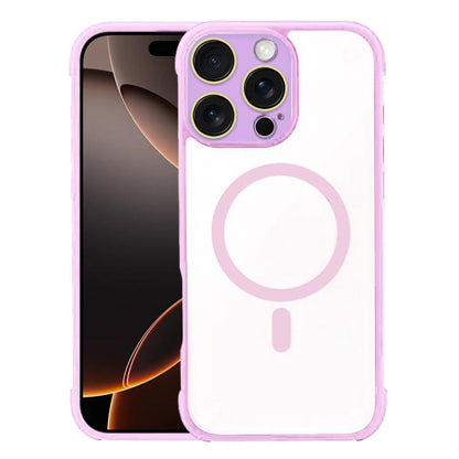 Shockproof MagSafe Magnetic TPU Hybrid Acrylic Phone Case, For iPhone 16 Pro Max, For iPhone 16 Pro, For iPhone 16 Plus, For iPhone 16 Apple Accessories engsho5307 iPhone 16 Pro Max - APEXEL INDIA - Mobile Lens - Mobile Camera Lens - Cellphone Accessories - Phone Lens - Smartphone Lens