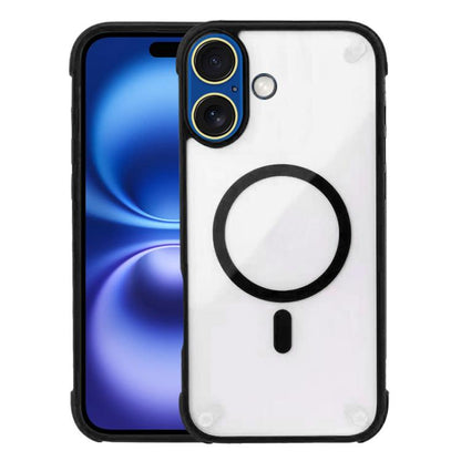 Shockproof MagSafe Magnetic TPU Hybrid Acrylic Phone Case, For iPhone 16 Pro Max, For iPhone 16 Pro, For iPhone 16 Plus, For iPhone 16 Apple Accessories engsho5307 iPhone 16 Pro Max - APEXEL INDIA - Mobile Lens - Mobile Camera Lens - Cellphone Accessories - Phone Lens - Smartphone Lens