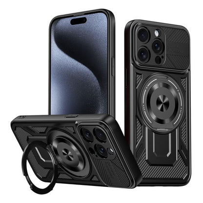 Armor Rotating Holder MagSafe Phone Case, For iPhone 16, For iPhone 15 Pro Max, For iPhone 15 Pro, For iPhone 15 Plus Apple Accessories engarm5362 iPhone 16 - APEXEL INDIA - Mobile Lens - Mobile Camera Lens - Cellphone Accessories - Phone Lens - Smartphone Lens