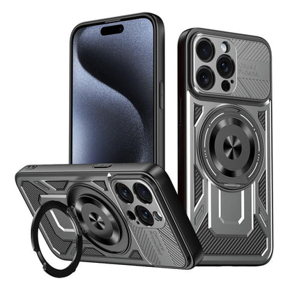 Armor Rotating Holder MagSafe Phone Case, For iPhone 16, For iPhone 15 Pro Max, For iPhone 15 Pro, For iPhone 15 Plus Apple Accessories engarm5362 iPhone 16 - APEXEL INDIA - Mobile Lens - Mobile Camera Lens - Cellphone Accessories - Phone Lens - Smartphone Lens