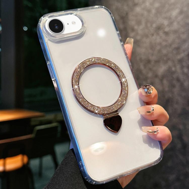 Love Glitter Powder MagSafe Holder Phone Case with Lens Film, For iPhone 16e, For iPhone 16 Pro Max, For iPhone 16 Pro, For iPhone 16, For iPhone 15 Pro Max, For iPhone 15 Pro Apple Accessories englov5318 iPhone 16e - APEXEL INDIA - Mobile Lens - Mobile Camera Lens - Cellphone Accessories - Phone Lens - Smartphone Lens