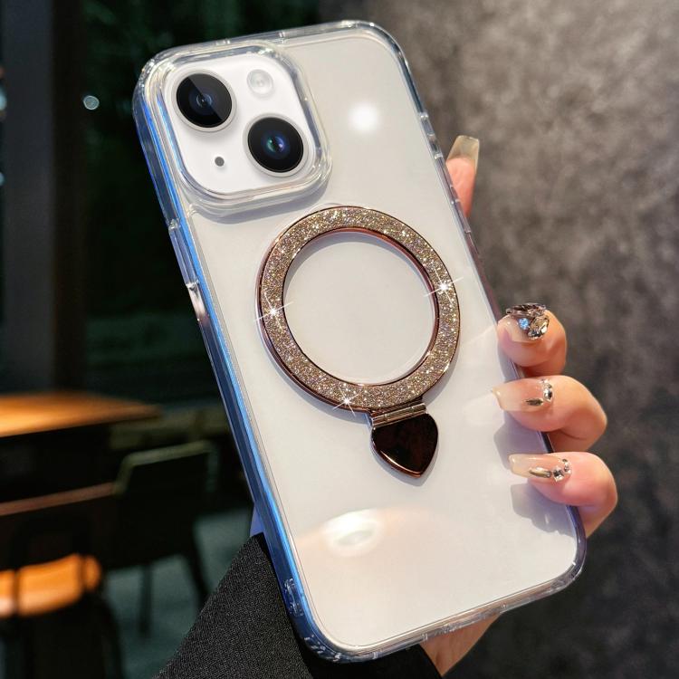Love Glitter Powder MagSafe Holder Phone Case with Lens Film, For iPhone 15, For iPhone 14 / 13, For iPhone 14 Pro, For iPhone 14 Pro Max, For iPhone 13 Pro Max Apple Accessories englov5370 iPhone 15 - APEXEL INDIA - Mobile Lens - Mobile Camera Lens - Cellphone Accessories - Phone Lens - Smartphone Lens