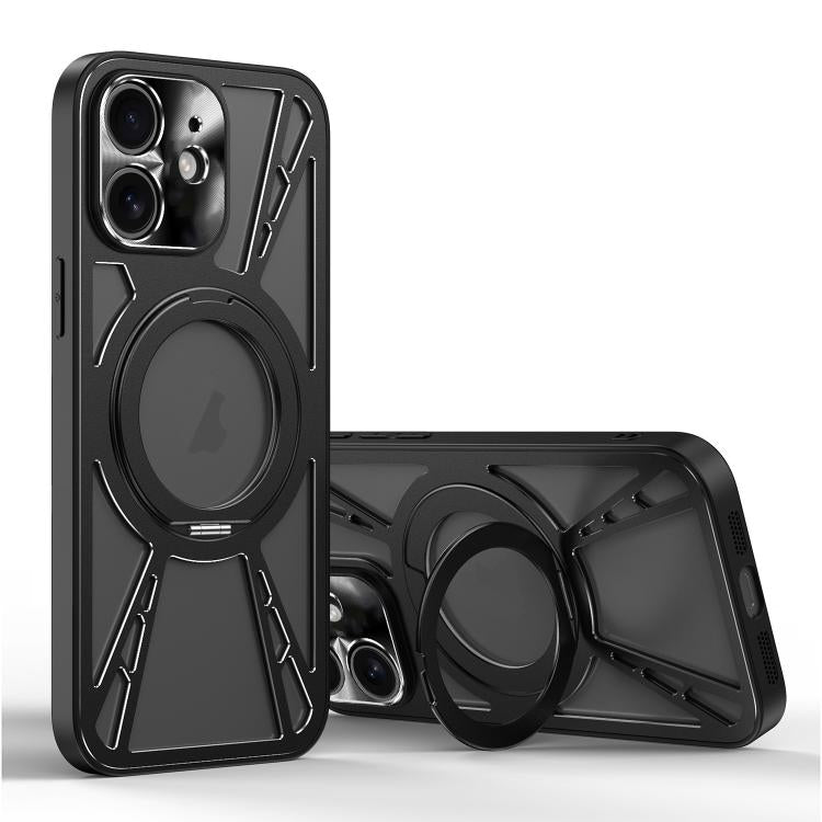 Cooling Hollow Metal Holder MagSafe Phone Case, For iPhone 12, For iPhone 12 Pro Max, For iPhone 12 Pro Apple Accessories engcoo5327 More iPhone Cases - APEXEL INDIA - Mobile Lens - Mobile Camera Lens - Cellphone Accessories - Phone Lens - Smartphone Lens