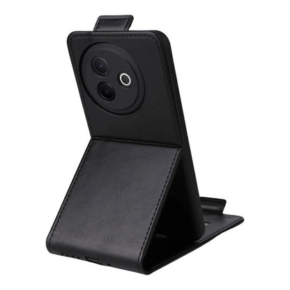 Magnetic Vertical Flip Leather Phone Case with Buckle, For vivo Y39 5G / Y300i, For vivo V50 Lite 5G Global, For vivo Y04 4G / Y29s 5G