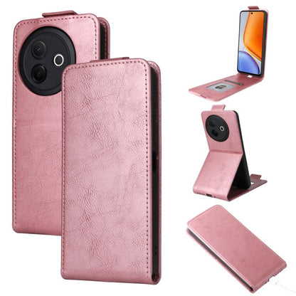 Magnetic Vertical Flip Leather Phone Case with Buckle, For vivo Y39 5G / Y300i, For vivo V50 Lite 5G Global, For vivo Y04 4G / Y29s 5G