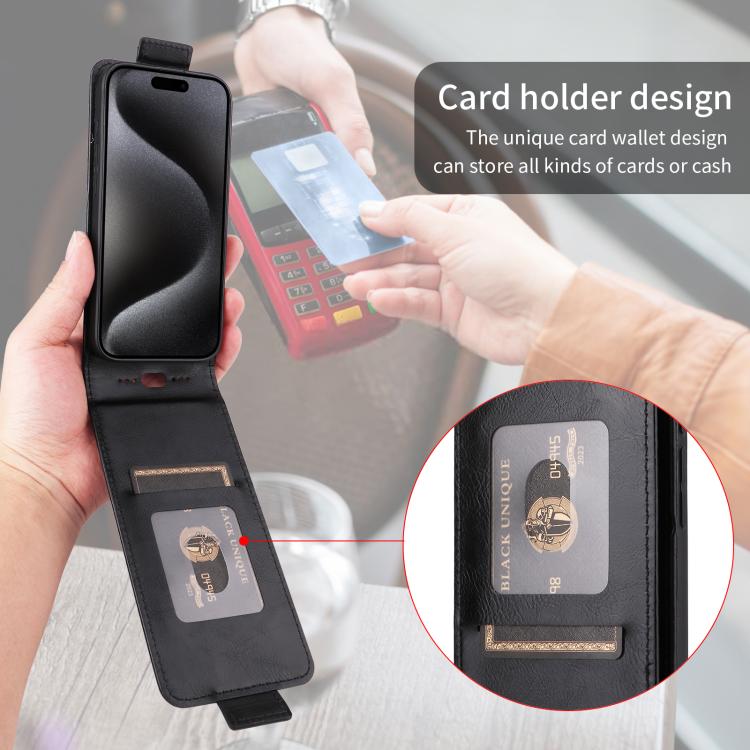 Magnetic Vertical Flip Leather Phone Case with Buckle, For vivo Y04 4G / Y29s 5G