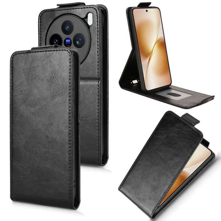 Magnetic Vertical Flip Leather Phone Case with Buckle, For vivo V60 Lite 4G / 5G, For vivo Y400 5G Global, For vivo V60 5G, For vivo X200 FE / S30 Pro mini, For vivo X200s 5G, For vivo Y300 Pro 5G / iQOO Z10 5G India