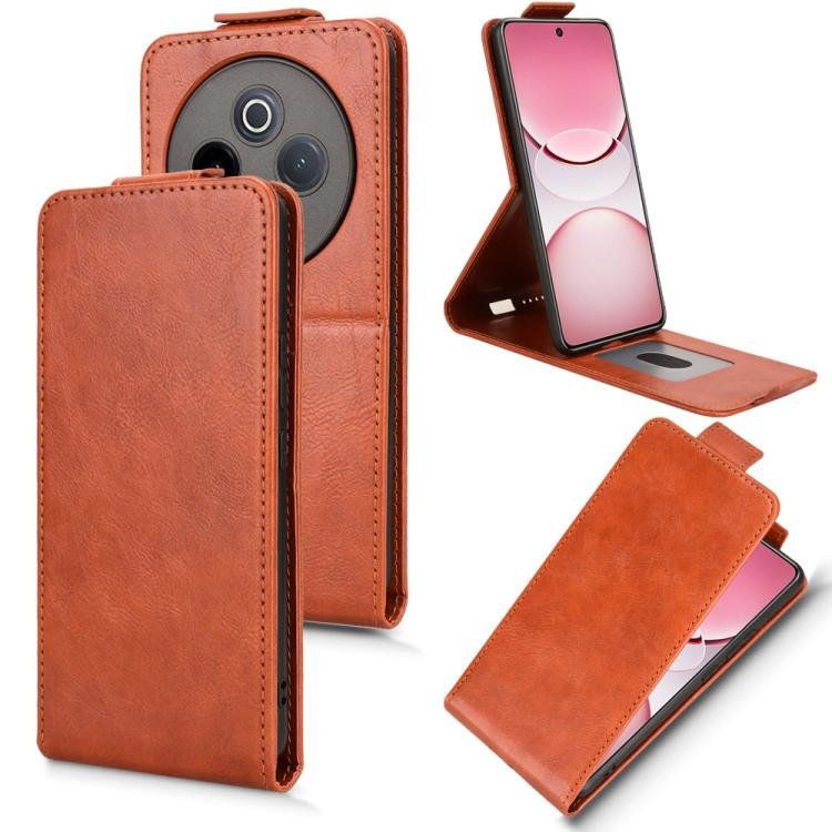 Magnetic Vertical Flip Leather Phone Case with Buckle, For vivo V60 Lite 4G / 5G, For vivo Y400 5G Global, For vivo V60 5G, For vivo X200 FE / S30 Pro mini, For vivo X200s 5G, For vivo Y300 Pro 5G / iQOO Z10 5G India