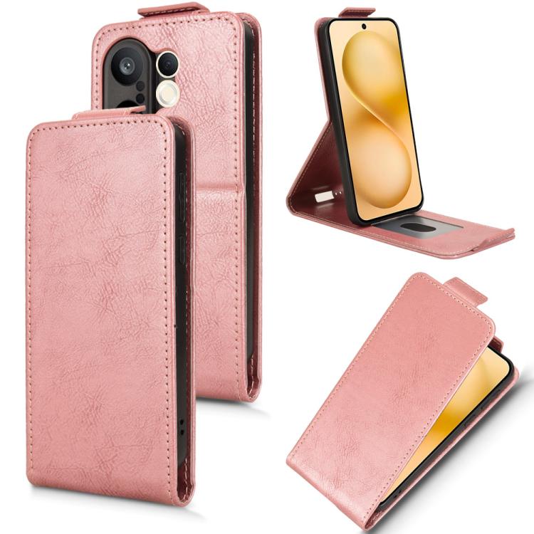 Magnetic Vertical Flip Leather Phone Case with Buckle, For vivo V60 Lite 4G / 5G, For vivo Y400 5G Global, For vivo V60 5G, For vivo X200 FE / S30 Pro mini, For vivo X200s 5G, For vivo Y300 Pro 5G / iQOO Z10 5G India