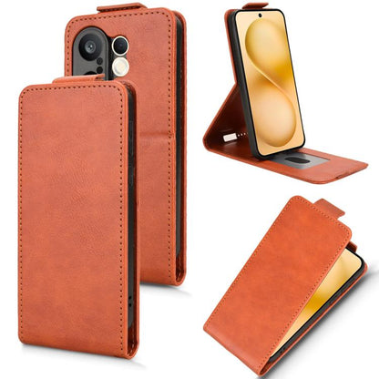 Magnetic Vertical Flip Leather Phone Case with Buckle, For vivo V60 Lite 4G / 5G, For vivo Y400 5G Global, For vivo V60 5G, For vivo X200 FE / S30 Pro mini, For vivo X200s 5G, For vivo Y300 Pro 5G / iQOO Z10 5G India