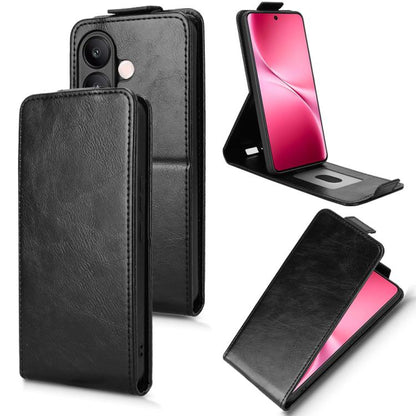 Magnetic Vertical Flip Leather Phone Case with Buckle, For vivo V60 Lite 4G / 5G, For vivo Y400 5G Global, For vivo V60 5G, For vivo X200 FE / S30 Pro mini, For vivo X200s 5G, For vivo Y300 Pro 5G / iQOO Z10 5G India