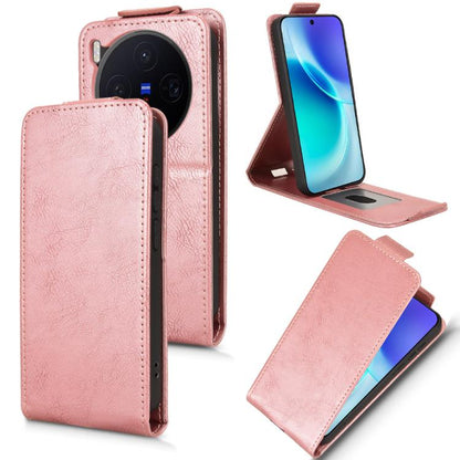 Magnetic Vertical Flip Leather Phone Case with Buckle, For vivo Y31d 4G / Y500i, For vivo X300 Ultra, For vivo Y31 5G India / Y21d Global, For vivo iQOO 15, For vivo X300 Pro 5G, For vivo X300 5G
