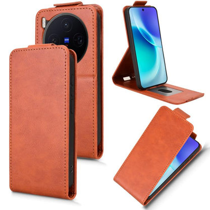 Magnetic Vertical Flip Leather Phone Case with Buckle, For vivo Y31d 4G / Y500i, For vivo X300 Ultra, For vivo Y31 5G India / Y21d Global, For vivo iQOO 15, For vivo X300 Pro 5G, For vivo X300 5G