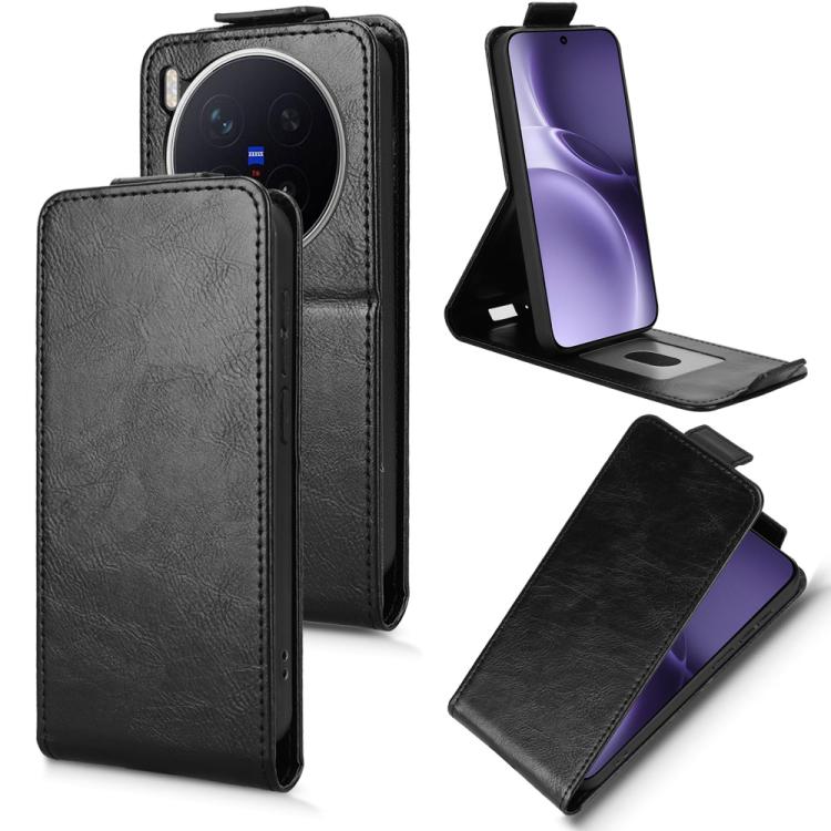 Magnetic Vertical Flip Leather Phone Case with Buckle, For vivo Y31d 4G / Y500i, For vivo X300 Ultra, For vivo Y31 5G India / Y21d Global, For vivo iQOO 15, For vivo X300 Pro 5G, For vivo X300 5G