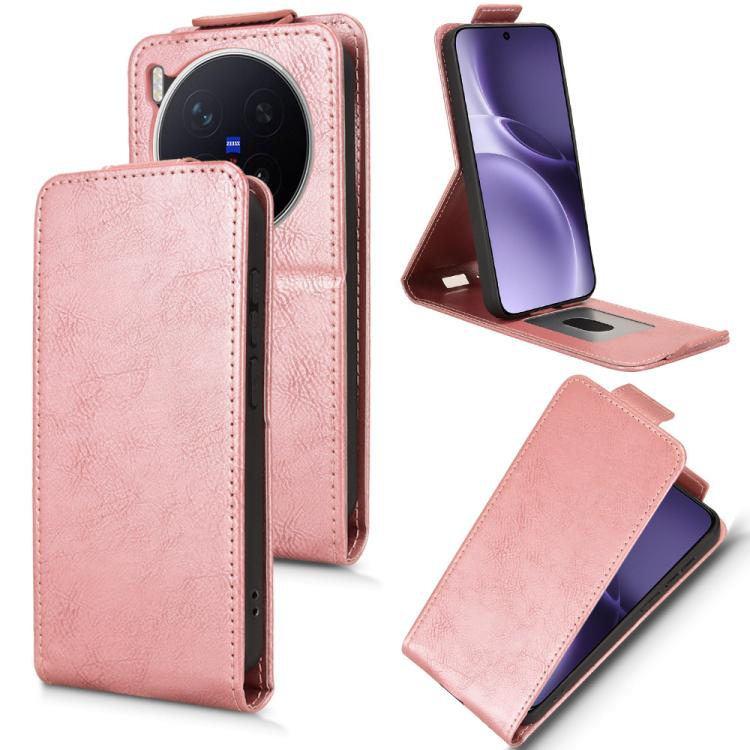 Magnetic Vertical Flip Leather Phone Case with Buckle, For vivo Y31d 4G / Y500i, For vivo X300 Ultra, For vivo Y31 5G India / Y21d Global, For vivo iQOO 15, For vivo X300 Pro 5G, For vivo X300 5G