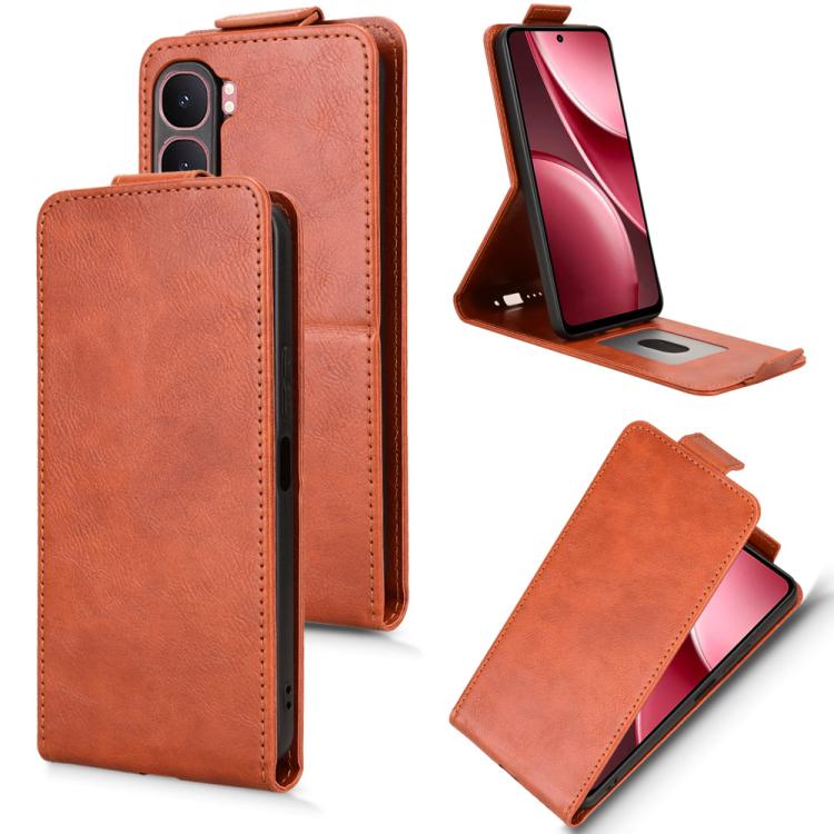 Magnetic Vertical Flip Leather Phone Case with Buckle, For vivo Y31d 4G / Y500i, For vivo X300 Ultra, For vivo Y31 5G India / Y21d Global, For vivo iQOO 15, For vivo X300 Pro 5G, For vivo X300 5G