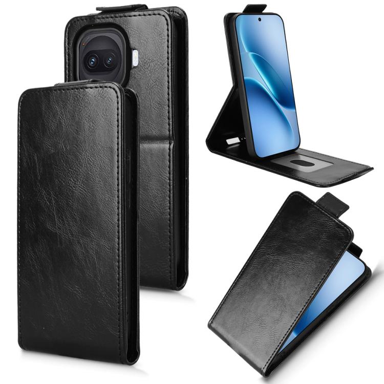 Magnetic Vertical Flip Leather Phone Case with Buckle, For vivo X300 FE 5G / S50 Pro mimi 5G, For vivo Y600 Pro 5G, For vivo T5 Pro 5G / iQOO Z11, For vivo Y21 5G 2026 / Y05 4G, For vivo V70 FE 5G, For vivo iQOO 15R 5G / Z11 Turbo 5G