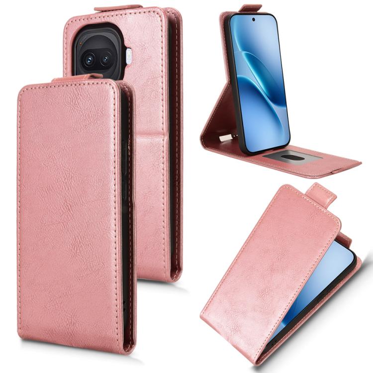 Magnetic Vertical Flip Leather Phone Case with Buckle, For vivo X300 FE 5G / S50 Pro mimi 5G, For vivo Y600 Pro 5G, For vivo T5 Pro 5G / iQOO Z11, For vivo Y21 5G 2026 / Y05 4G, For vivo V70 FE 5G, For vivo iQOO 15R 5G / Z11 Turbo 5G