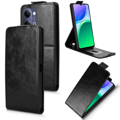 Magnetic Vertical Flip Leather Phone Case with Buckle, For vivo X300 FE 5G / S50 Pro mimi 5G, For vivo Y600 Pro 5G, For vivo T5 Pro 5G / iQOO Z11, For vivo Y21 5G 2026 / Y05 4G, For vivo V70 FE 5G, For vivo iQOO 15R 5G / Z11 Turbo 5G