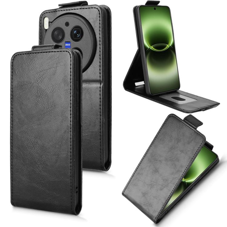 Magnetic Vertical Flip Leather Phone Case with Buckle, For vivo Y31d 4G / Y500i, For vivo X300 Ultra, For vivo Y31 5G India / Y21d Global, For vivo iQOO 15, For vivo X300 Pro 5G, For vivo X300 5G