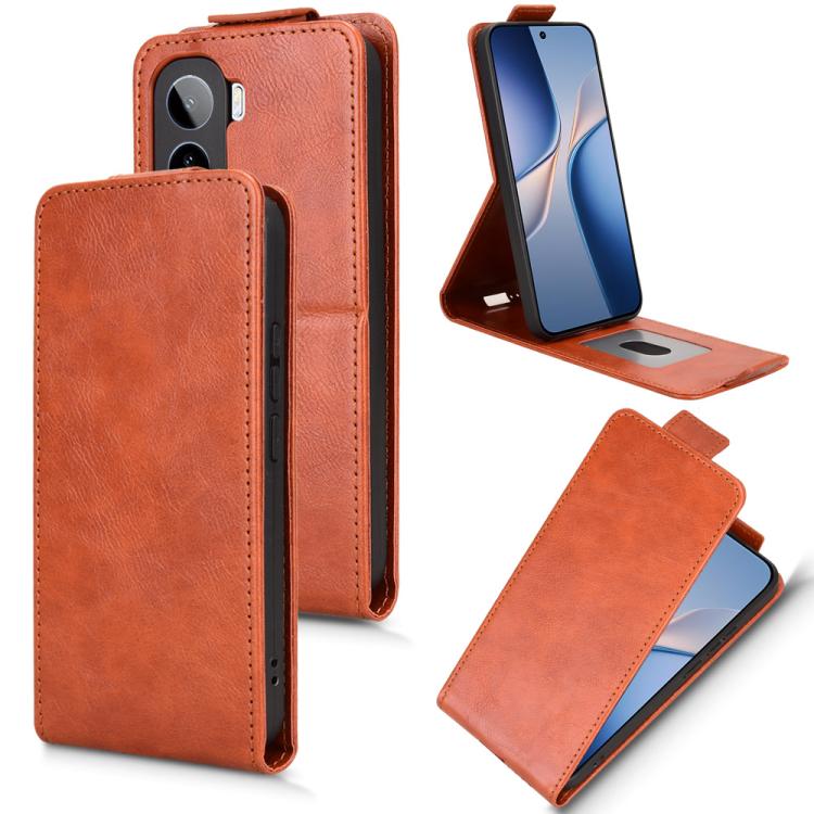Magnetic Vertical Flip Leather Phone Case with Buckle, For vivo X300 FE 5G / S50 Pro mimi 5G, For vivo Y600 Pro 5G, For vivo T5 Pro 5G / iQOO Z11, For vivo Y21 5G 2026 / Y05 4G, For vivo V70 FE 5G, For vivo iQOO 15R 5G / Z11 Turbo 5G