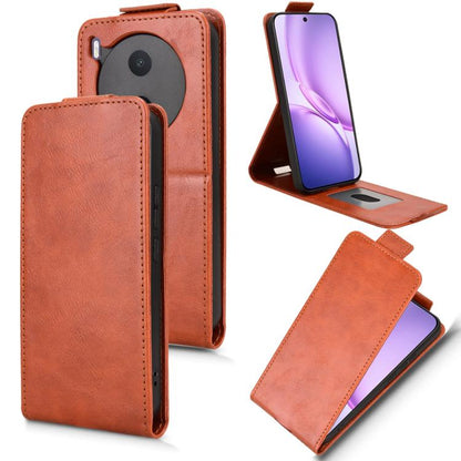 Magnetic Vertical Flip Leather Phone Case with Buckle, For vivo X300 FE 5G / S50 Pro mimi 5G, For vivo Y600 Pro 5G, For vivo T5 Pro 5G / iQOO Z11, For vivo Y21 5G 2026 / Y05 4G, For vivo V70 FE 5G, For vivo iQOO 15R 5G / Z11 Turbo 5G