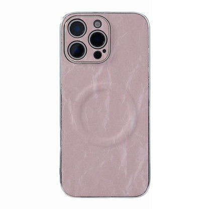 Electroplating PC Snow Bark Texture MagSafe Phone Case, For iPhone 16e, For iPhone 16 Pro Max, For iPhone 16 Pro, For iPhone 16 Plus Apple Accessories engele5384 iPhone 16e - APEXEL INDIA - Mobile Lens - Mobile Camera Lens - Cellphone Accessories - Phone Lens - Smartphone Lens