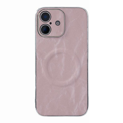 Electroplating PC Snow Bark Texture MagSafe Phone Case, For iPhone 16e, For iPhone 16 Pro Max, For iPhone 16 Pro, For iPhone 16 Plus Apple Accessories engele5384 iPhone 16e - APEXEL INDIA - Mobile Lens - Mobile Camera Lens - Cellphone Accessories - Phone Lens - Smartphone Lens